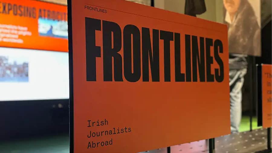 Within the Frontlines Irish Journalists Abroad Exhibition at EPIC The Irish Emigration Museum