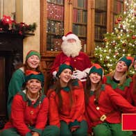Santa gathered with his merry elves at Johnstown Castle who are ready and waiting to see all the children.