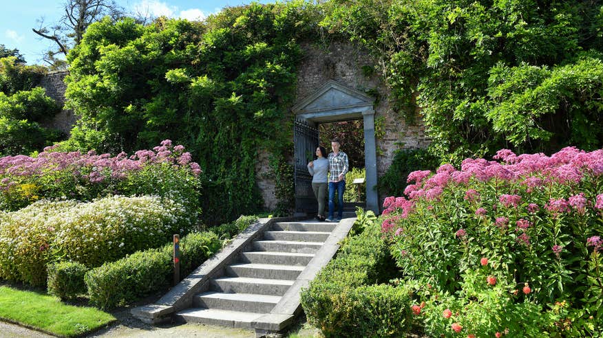 A couple in Mount Congreve Gardens in County Waterford