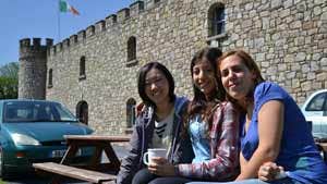 Students at the Slaney Language Centre