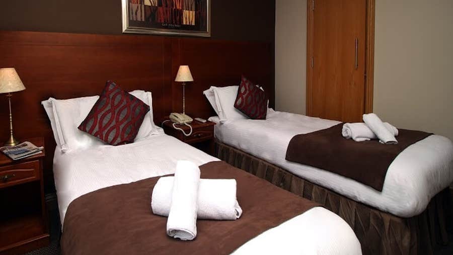 Twin room at Ashford Court Hotel, Ennis, County Clare