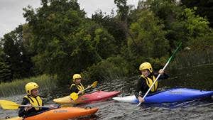 Kayaking with the UL Sport Adventure Centre