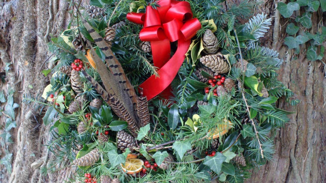 Christmas Wreath Making at Hillsborough Castle and Gardens, Co. Down