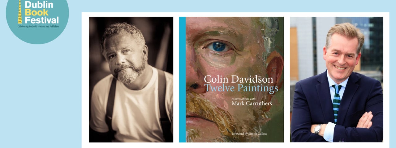 Colin Davidson and Mark Carruthers for book launch event at Dublin Book Festival