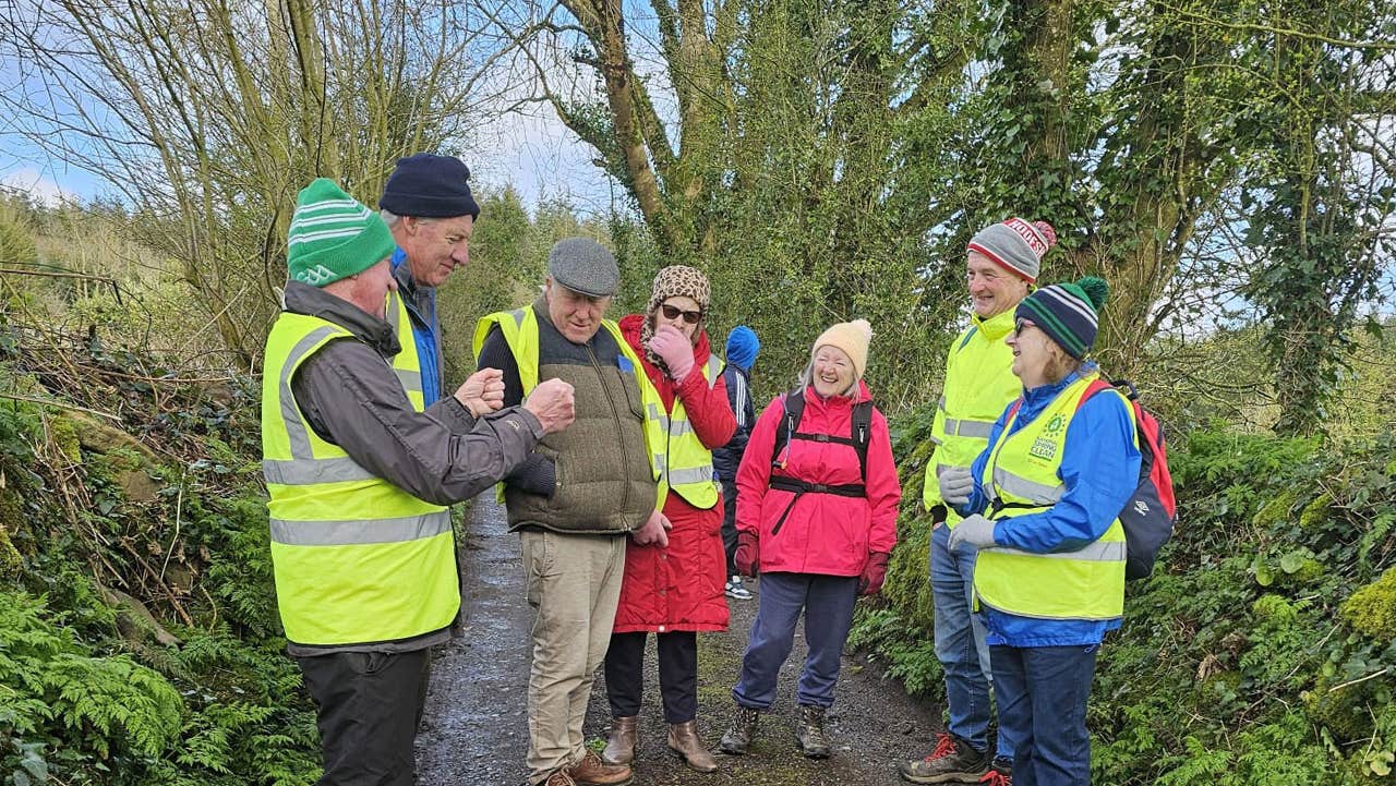 Group on a walking tour with Walk With Walter