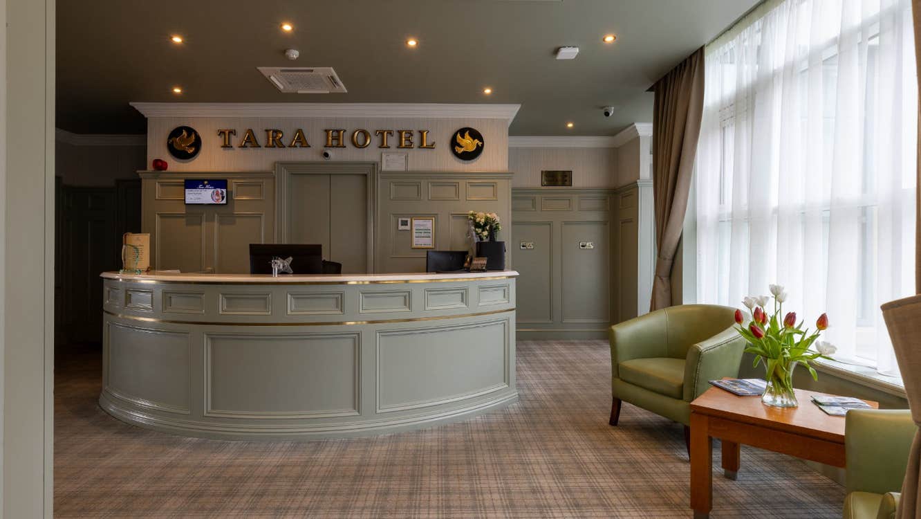 Reception area
