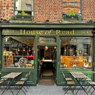 House of Read Fine Foods & Tableware exterior with tables outside