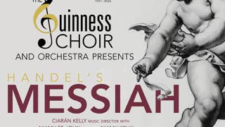 Flyer for Handel's Messiah, Guinness Choir