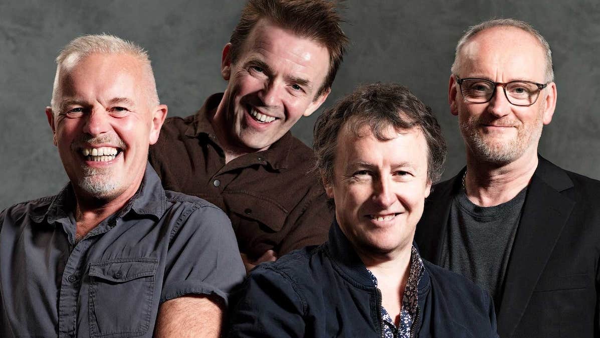 NCH Landmarks: Something Happens, group of 4 smiling men