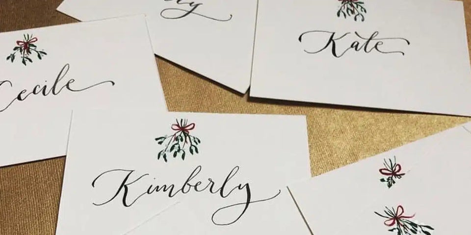Festive Calligraphy & Illustration with Sarah O’Dea