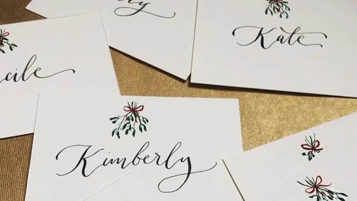 Festive Calligraphy & Illustration with Sarah O’Dea