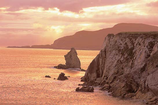 Sea Cliffs in Achill Island, County Mayo