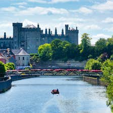 Kilkenny Castle from the River Nore, County Kilkenny