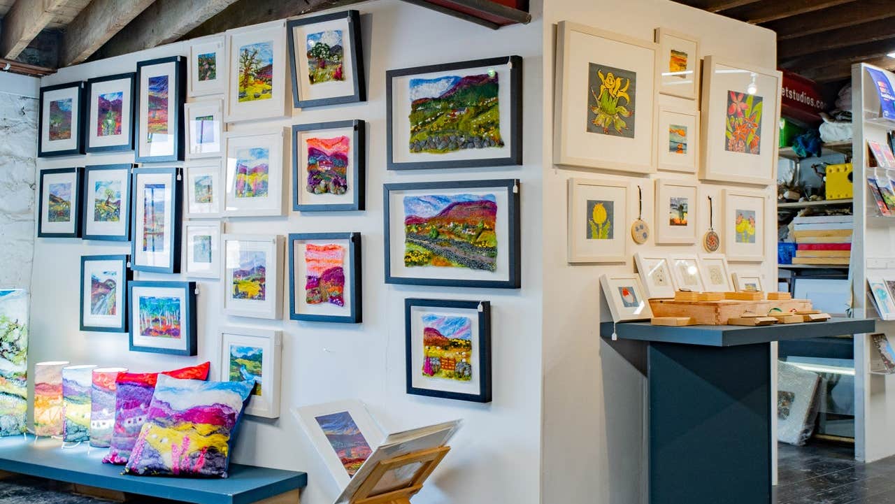 Interior view of Bridge Street Studios