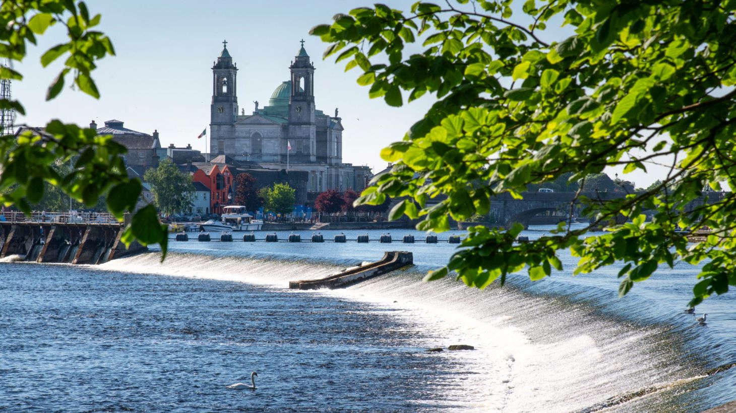 Make sure you visit historic Athlone in Westmeath.