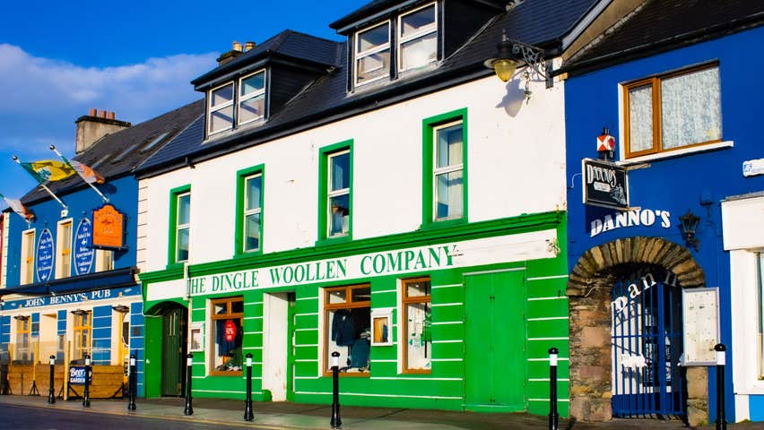 Front exterior of The Dingle Woollen Company