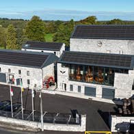 An aerial view of Ahascragh Distillery