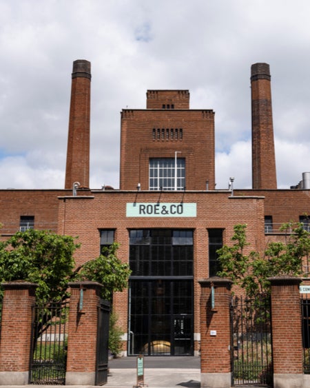 Housed in the former Guinness power house, Roe & Co Distillery is an iconic landmark in Dublin 8.