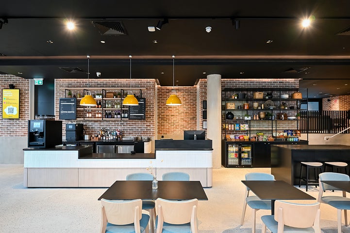 Dine in area.