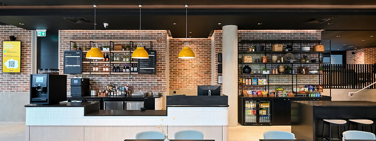 Dine in area.