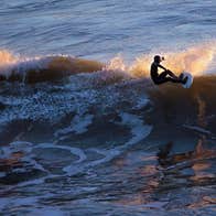 A surfer on Inch Beach in Co Kerry