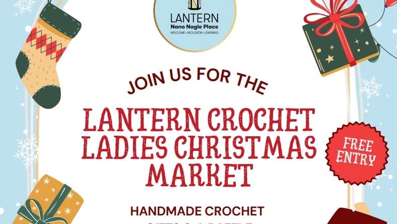 Lantern Crochet Ladies Christmas Market