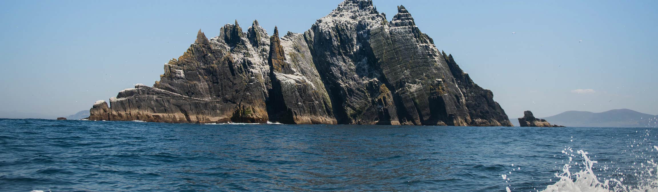 Skellig Michael (Sceilg Mhichíl) rising out of the Atlantic along the Wild Atlantic Way