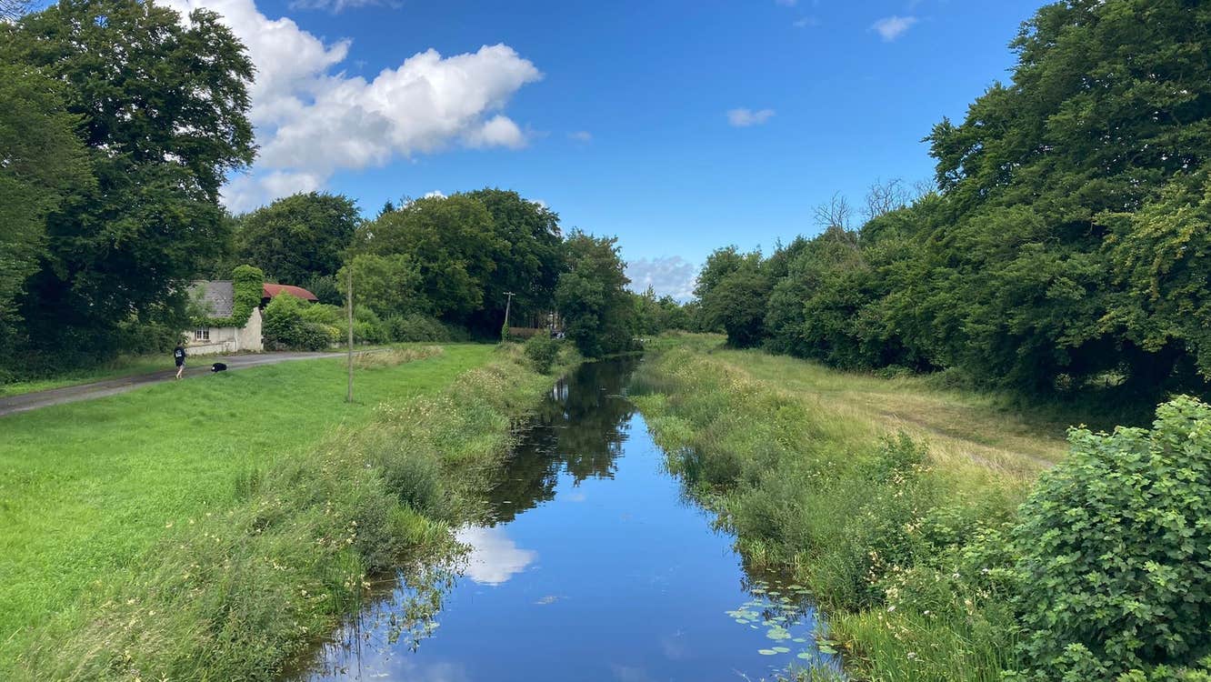 A riverside view of the Barrow Blueway