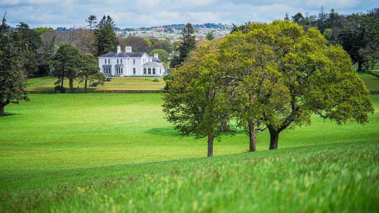 View of house and landscape