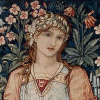 Extract from Flora Tapestry at Collins Barracks