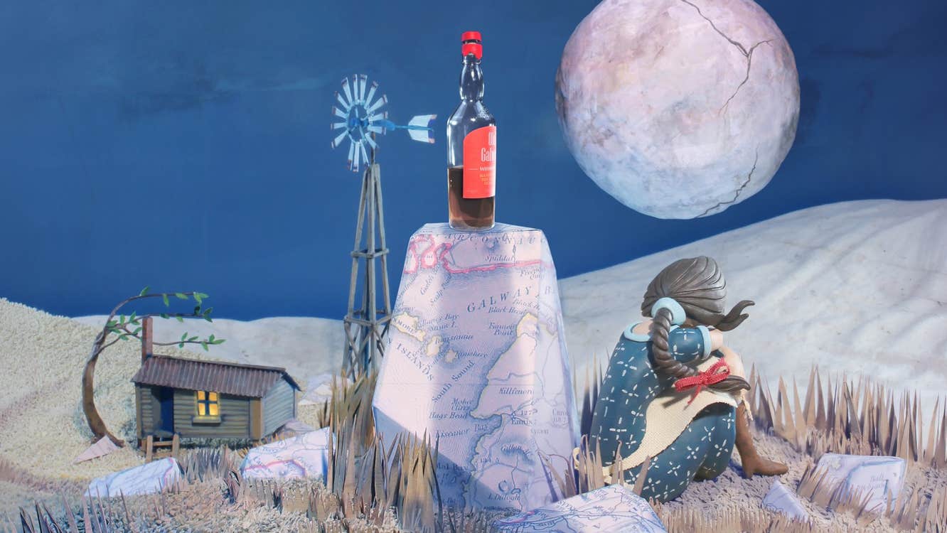 A Moon for the Misbegotten. Artwork Martin Beckett