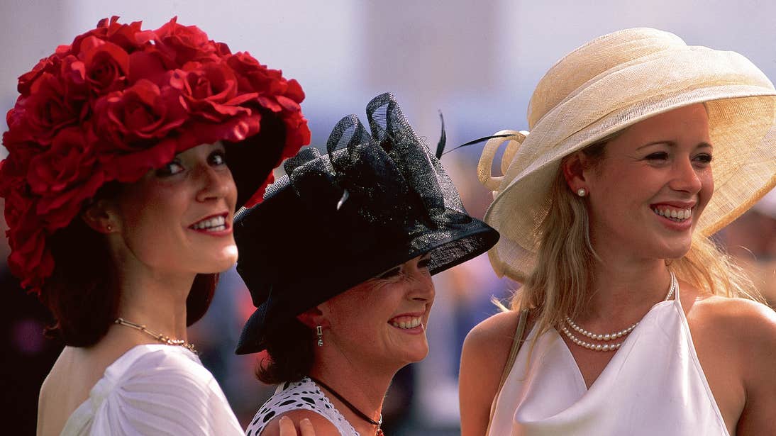 Dress to impress on Ladies Day at Galway Races.