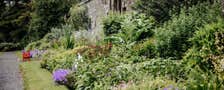 Herbacious border at Loughcrew Historic Gardens County Meath