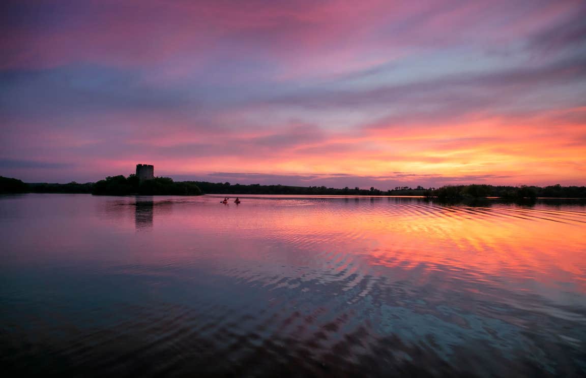 Image of Kayakers on Lough Oughter in County Cavan