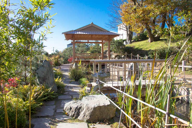 Lafcadio Hearn Japanese Gardens Azumaya in Tramore, Waterford