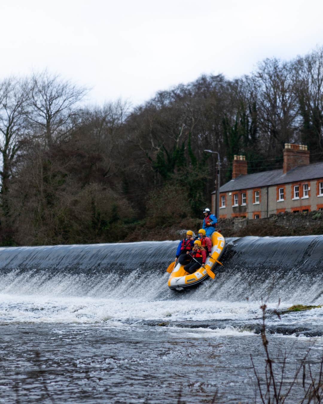 Rafting the River Liffey