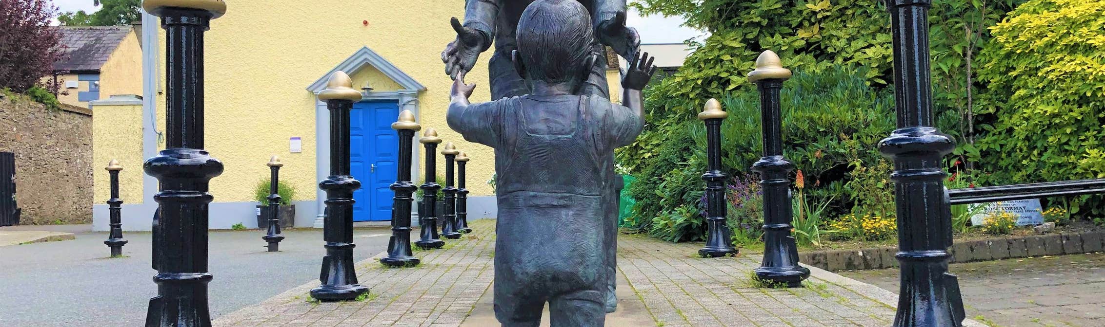 Image of a statue in Dunshaughlin in County Meath