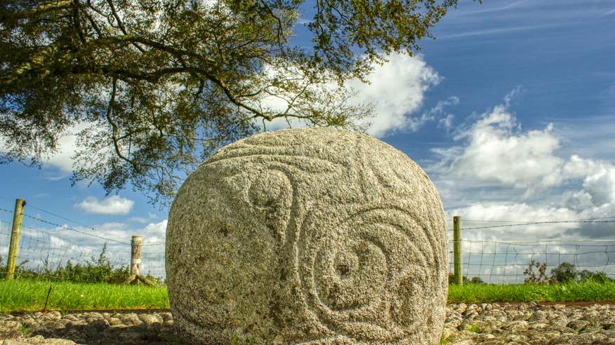 La Tène stone in Athleague, Co Roscommon