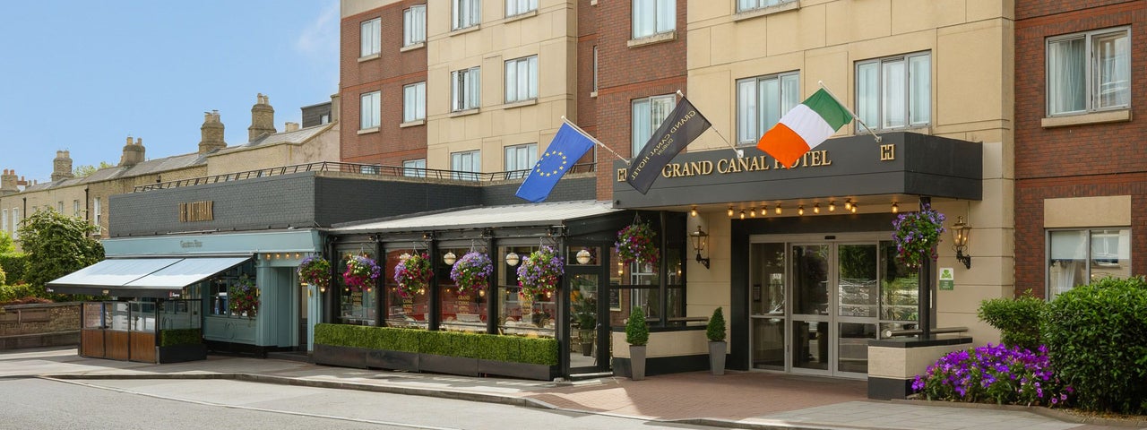 Front view of hotel