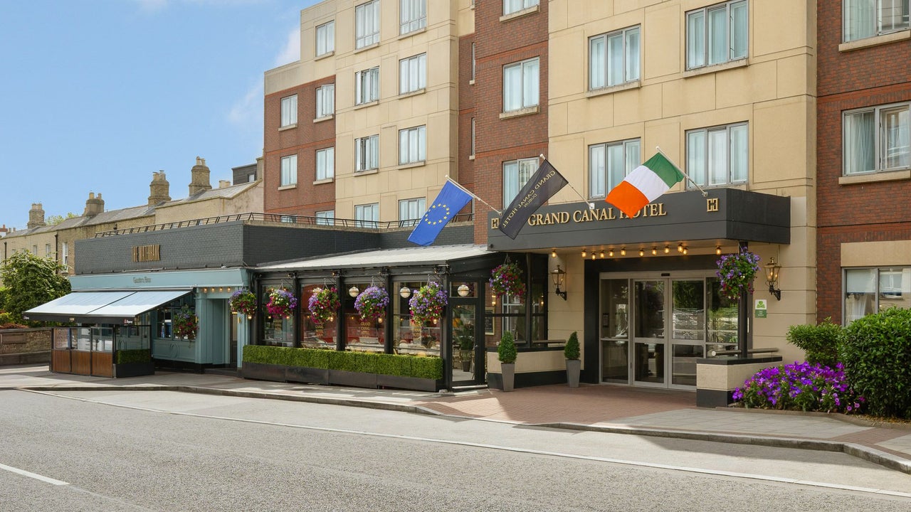 Front view of hotel