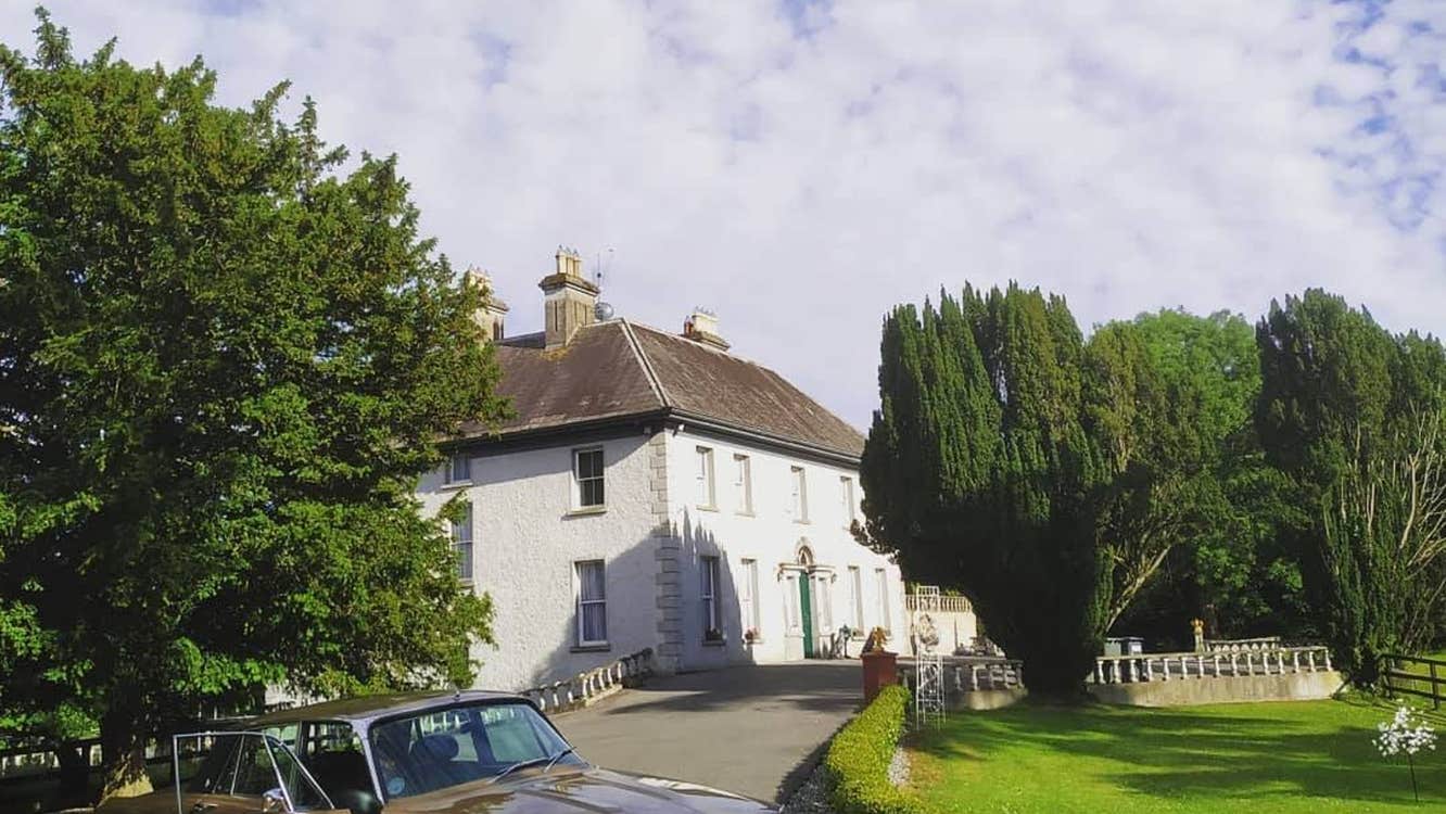 View of house and gardens