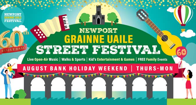 Poster for Newport Gráinne Uaile Festival 2026