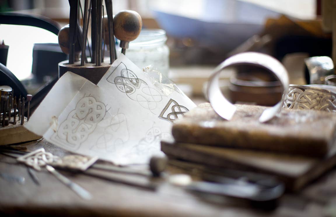 Arts and crafts in a workshop in Kilkenny, Co. Kilkenny