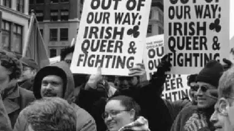 A LGBTQIA+ protest for rights