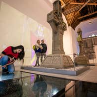 People looking at displays in the Medieval Mile Museum in Kilkenny City