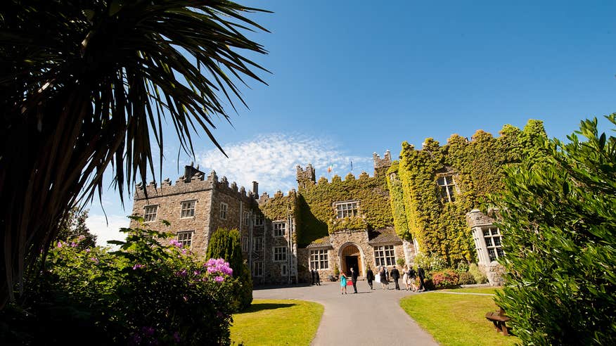 Exterior image of Waterford Castle Hotel and Golf Resort in County Waterford