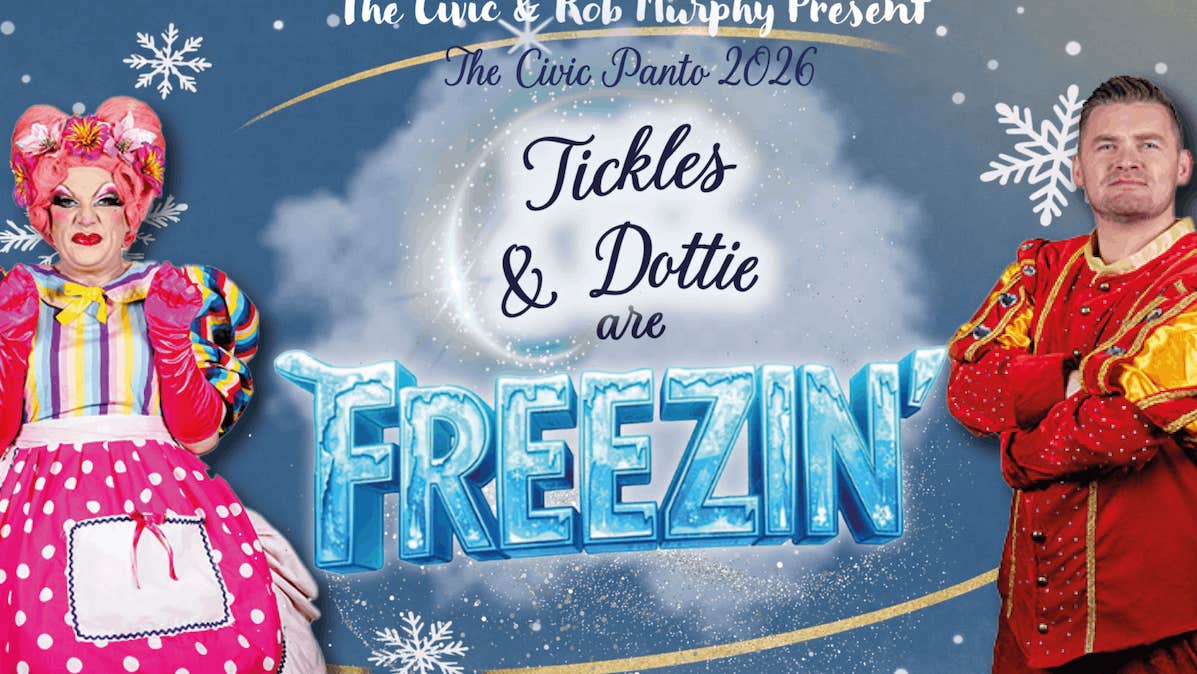 Tickles and Dottie are Freezin’ The Civic Panto