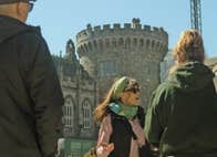 Historical Walking Tour of Dublin view of thirteenth century castle tower
