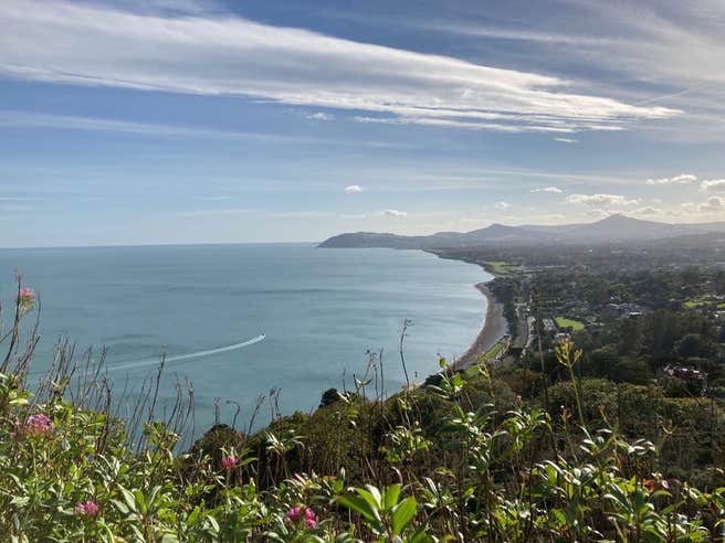 The view from Killiney Hill