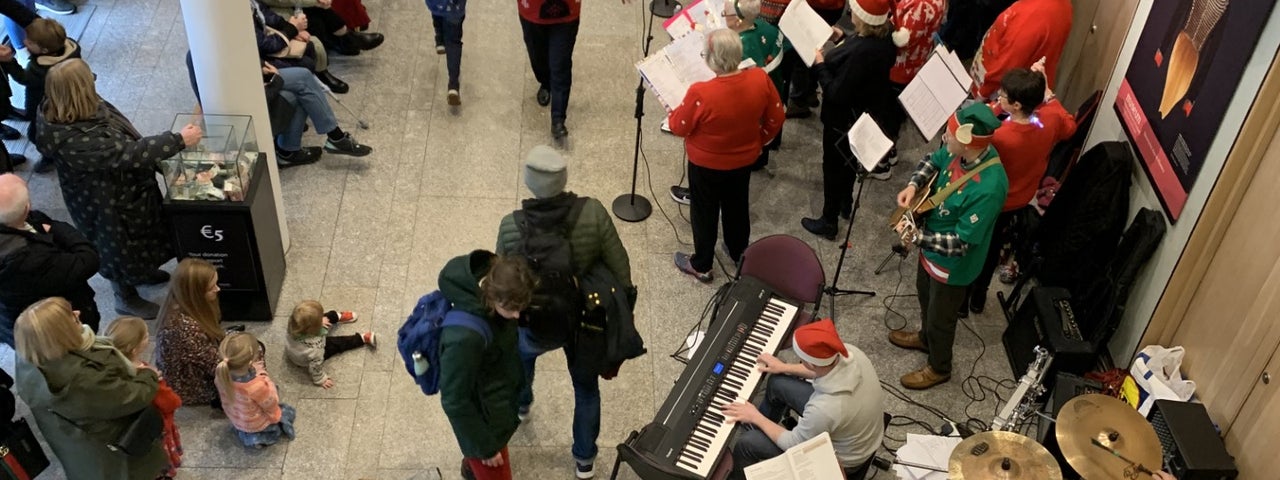 Christmas Carolling at Collins Barracks